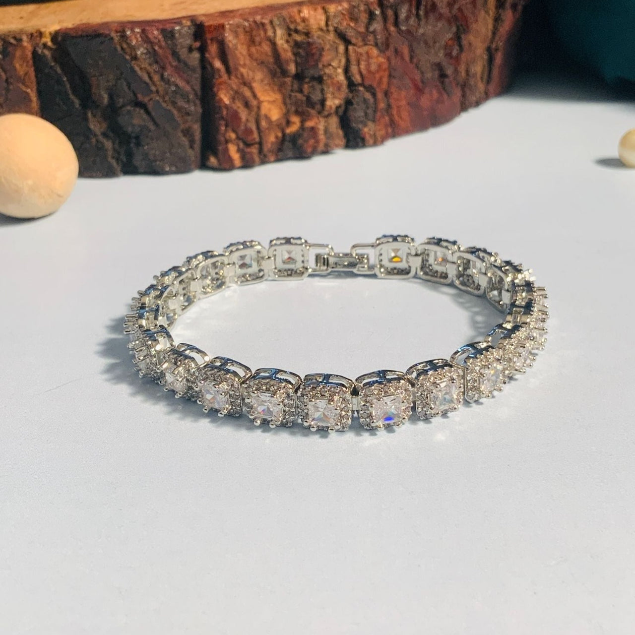 Elegant Diamond Bracelet Set | Delicate silver bracelet, Beaded jewelry,  Bracelet set