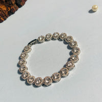 Thumbnail for Silver Cz Bracelet