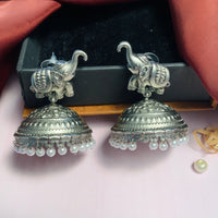 Thumbnail for Women german silver earrings