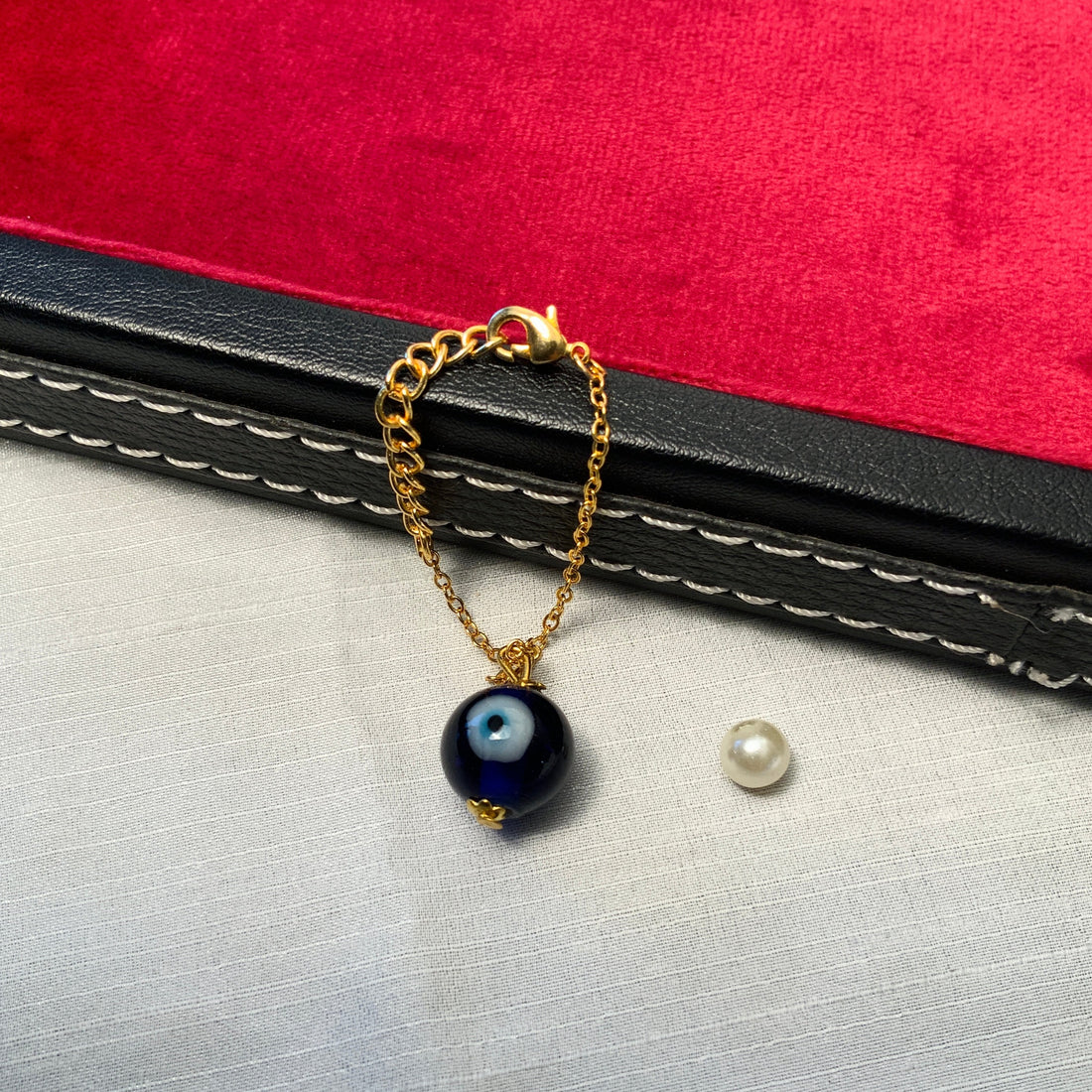 Exquisite Evil Eye Gold Plated Watch Charm - Abdesignsjewellery