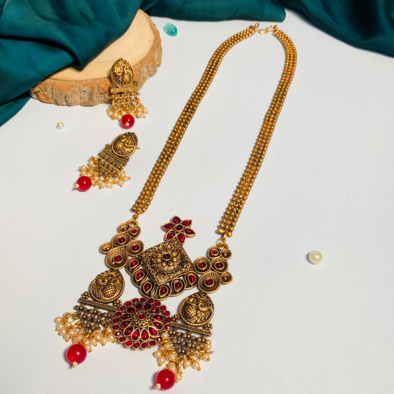 Necklace With Earring 