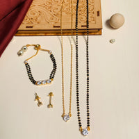 Thumbnail for Gold Plated Mangalsutra Combo 