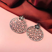 Thumbnail for Party Wear Silver Plated Victorian Dangler Earrings