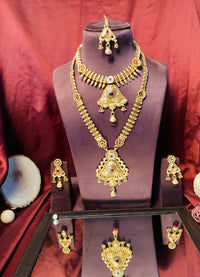 Thumbnail for Beautiful Gold Tone Necklace - Abdesignsjewellery