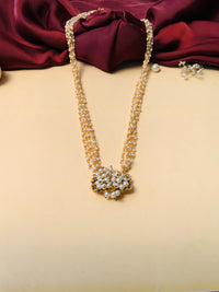 Thumbnail for Finely Crafted Jaypore Gold Plated Pearl Mala
