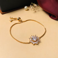 Thumbnail for Gold Plated Choki American Diamond Bracelet
