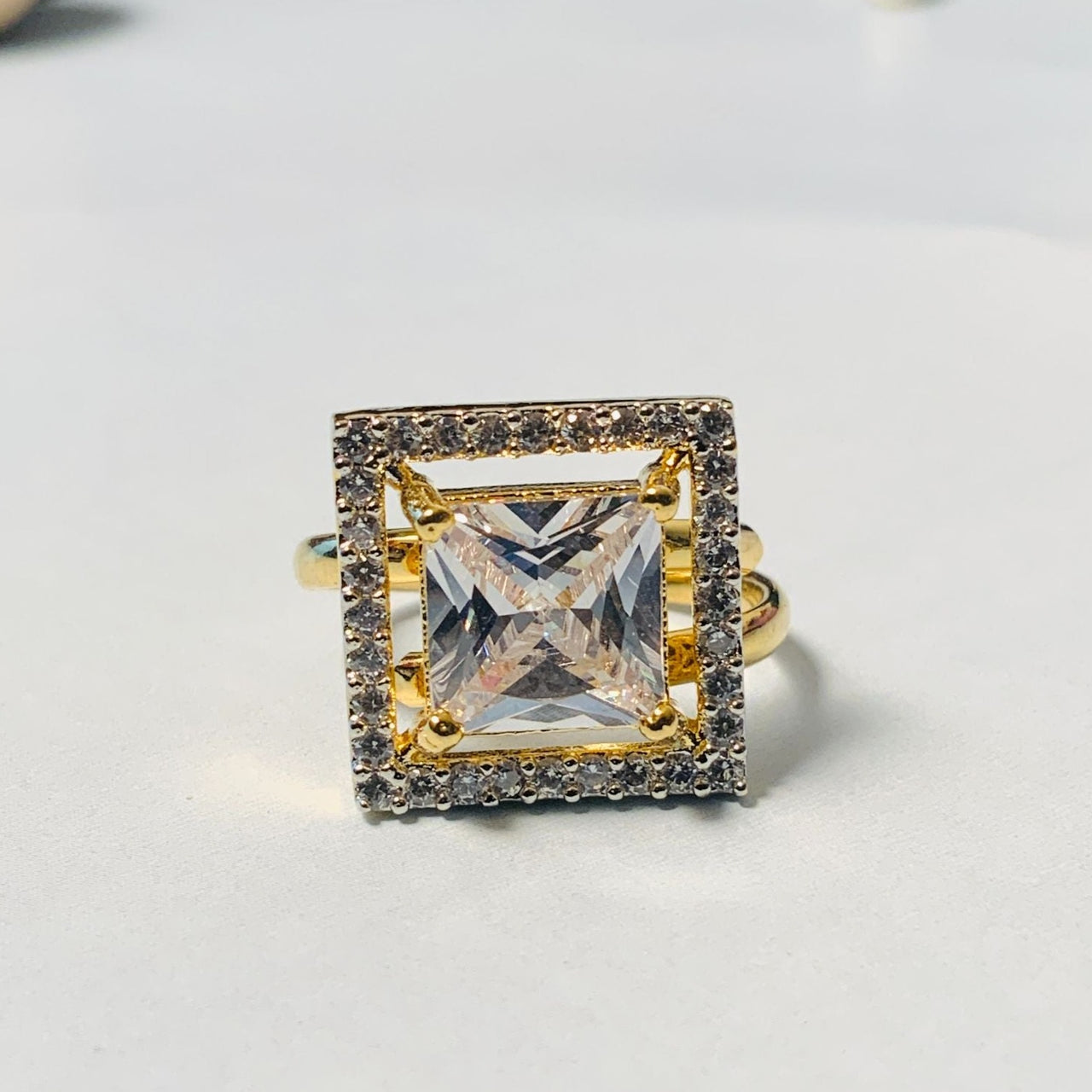 Frances Bridal Set for Women Halo CZ Wedding Engagement Ring Sterling  Silver Ginger Lyne Collection - Walmart.com
