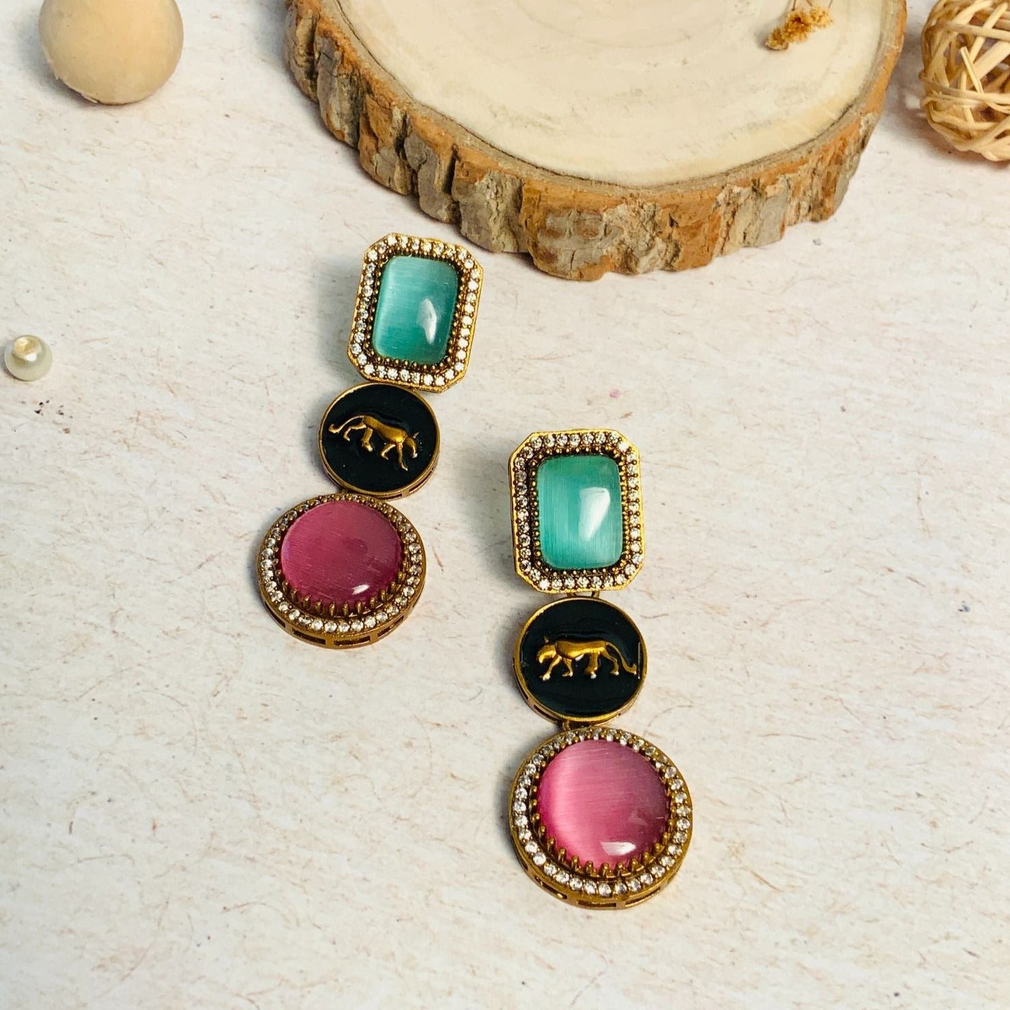 Gold Sabyasachi Earrings