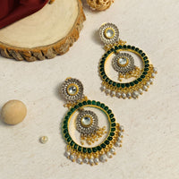 Thumbnail for Chaandbali Style Dual Tone Earring - Abdesignsjewellery