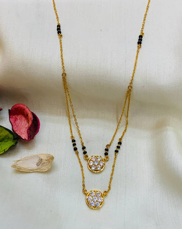 Beautiful High Quality Gold Plated Mangalsutra - Abdesignsjewellery