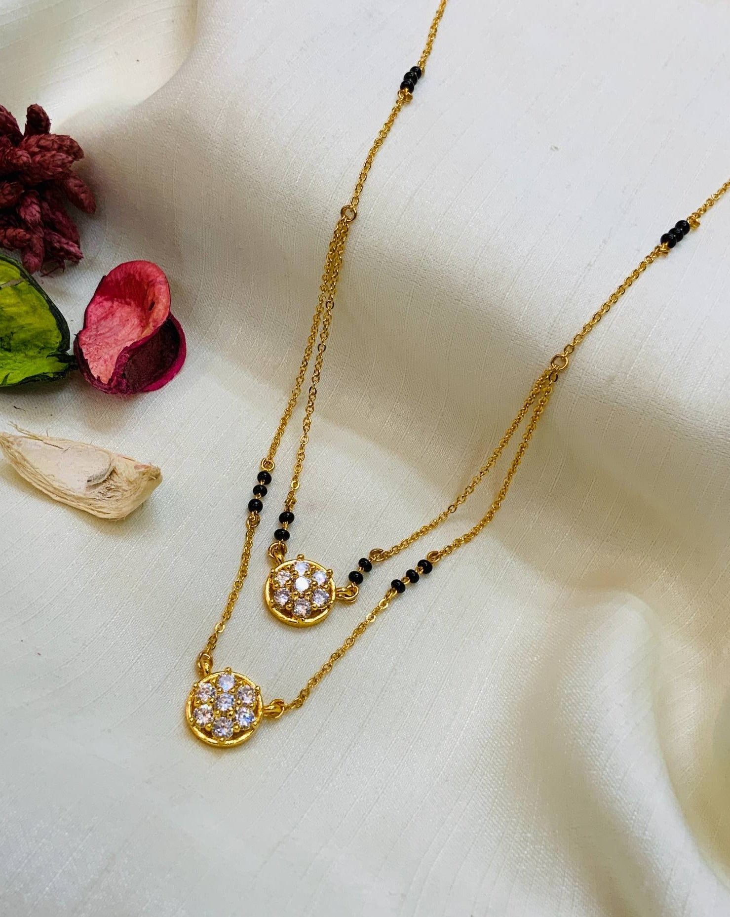 Beautiful High Quality Gold Plated Mangalsutra - Abdesignsjewellery