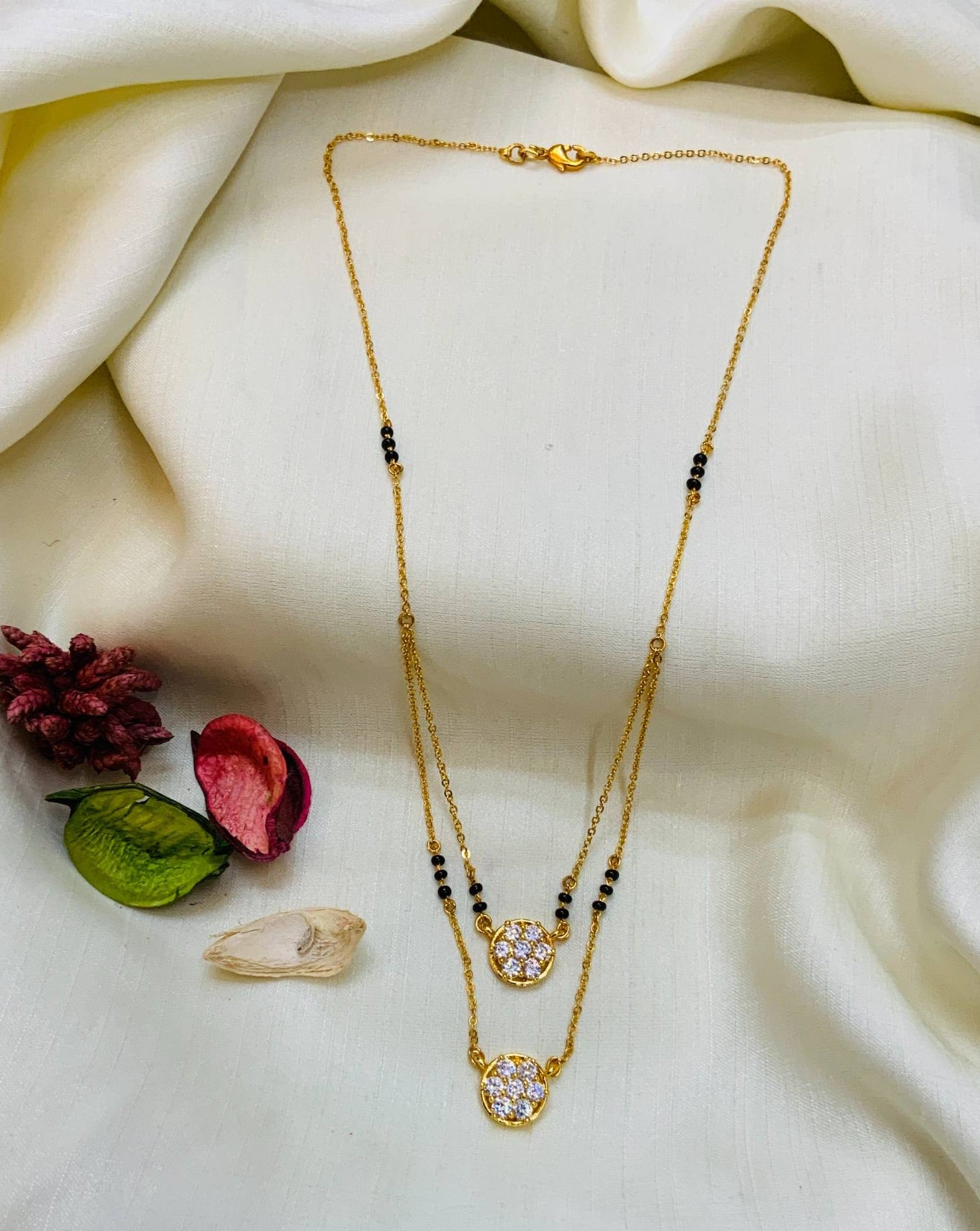 Beautiful High Quality Gold Plated Mangalsutra - Abdesignsjewellery