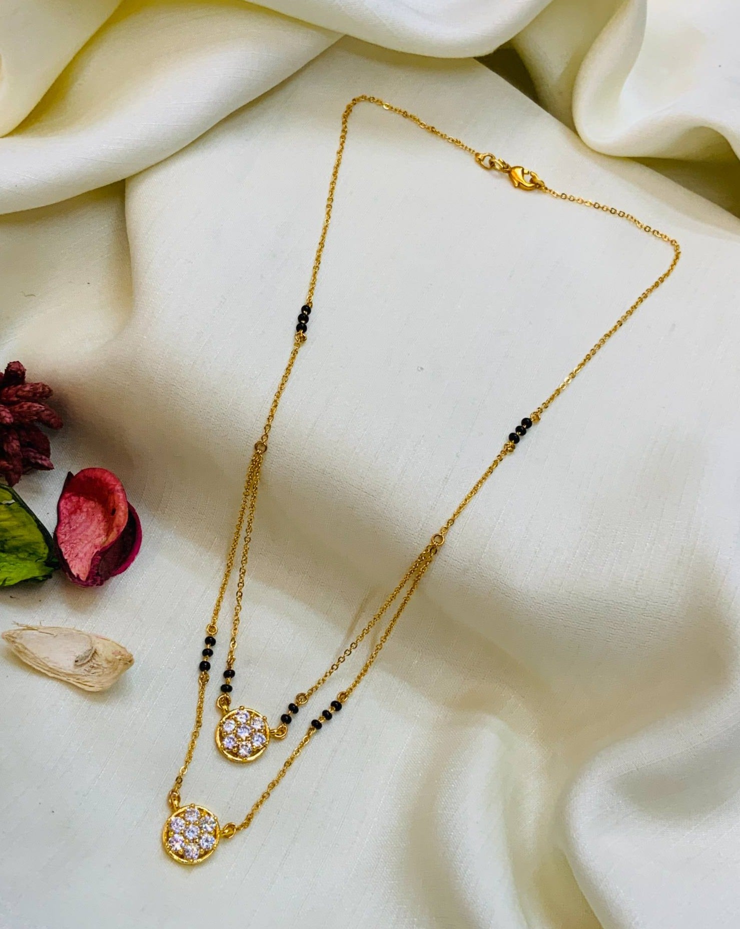 Beautiful High Quality Gold Plated Mangalsutra - Abdesignsjewellery