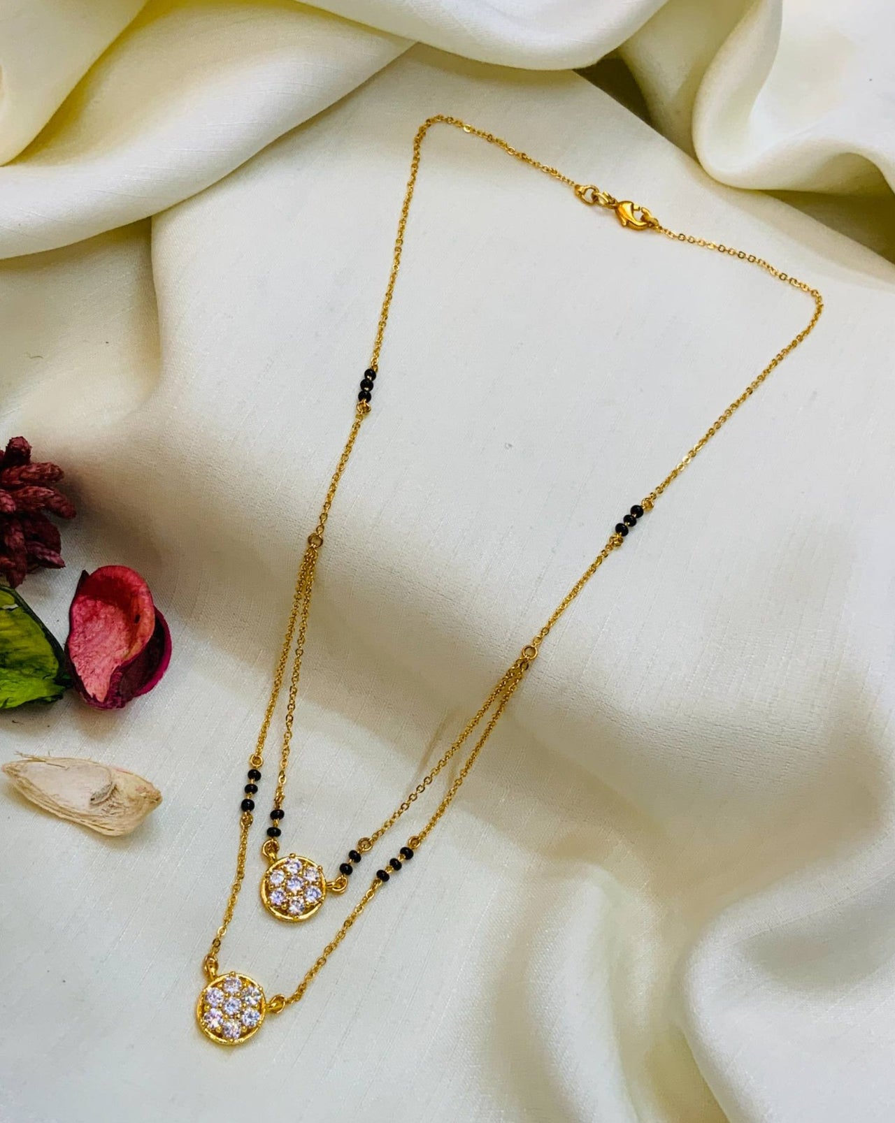 Beautiful High Quality Gold Plated Mangalsutra - Abdesignsjewellery