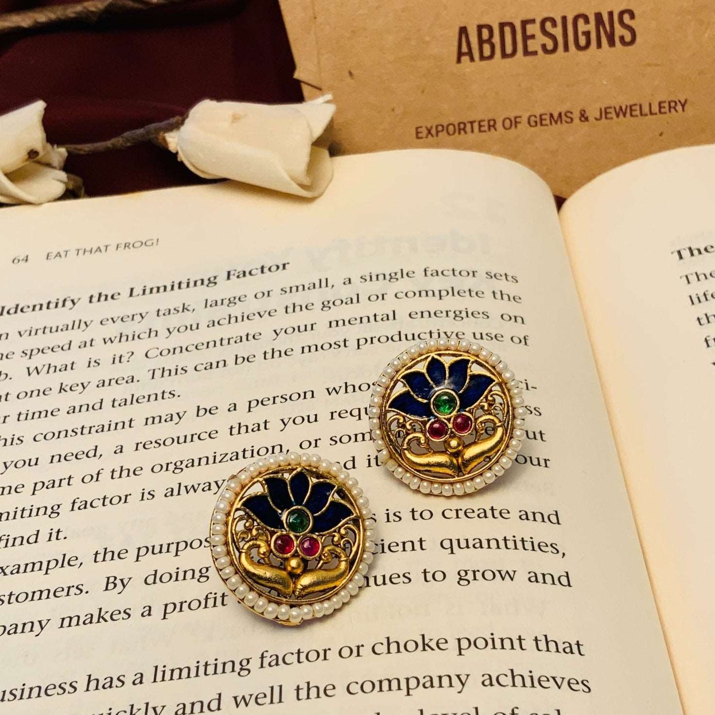 Antique Matt Gold Meenakari Choker Necklace Set - Abdesignsjewellery