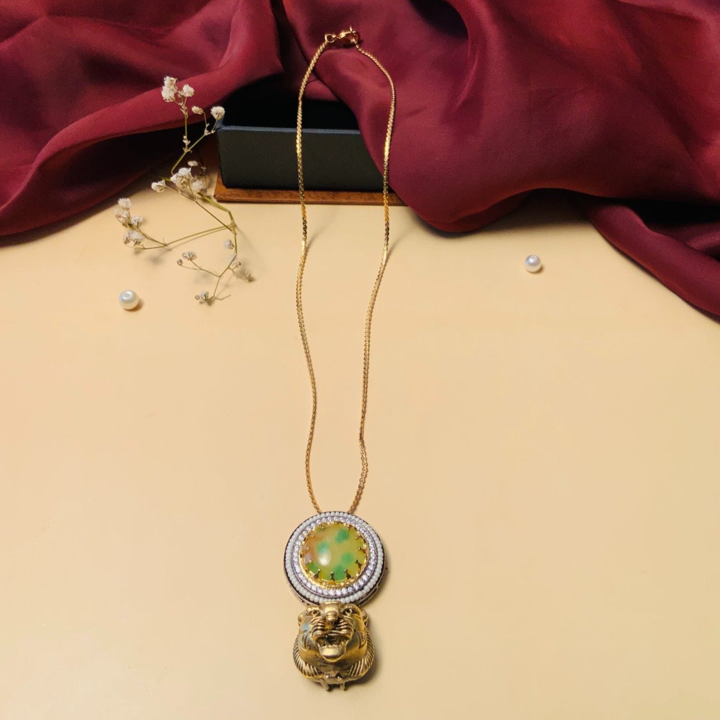 High Quality Vintage Sabyasachi Inspired Pendant Chain