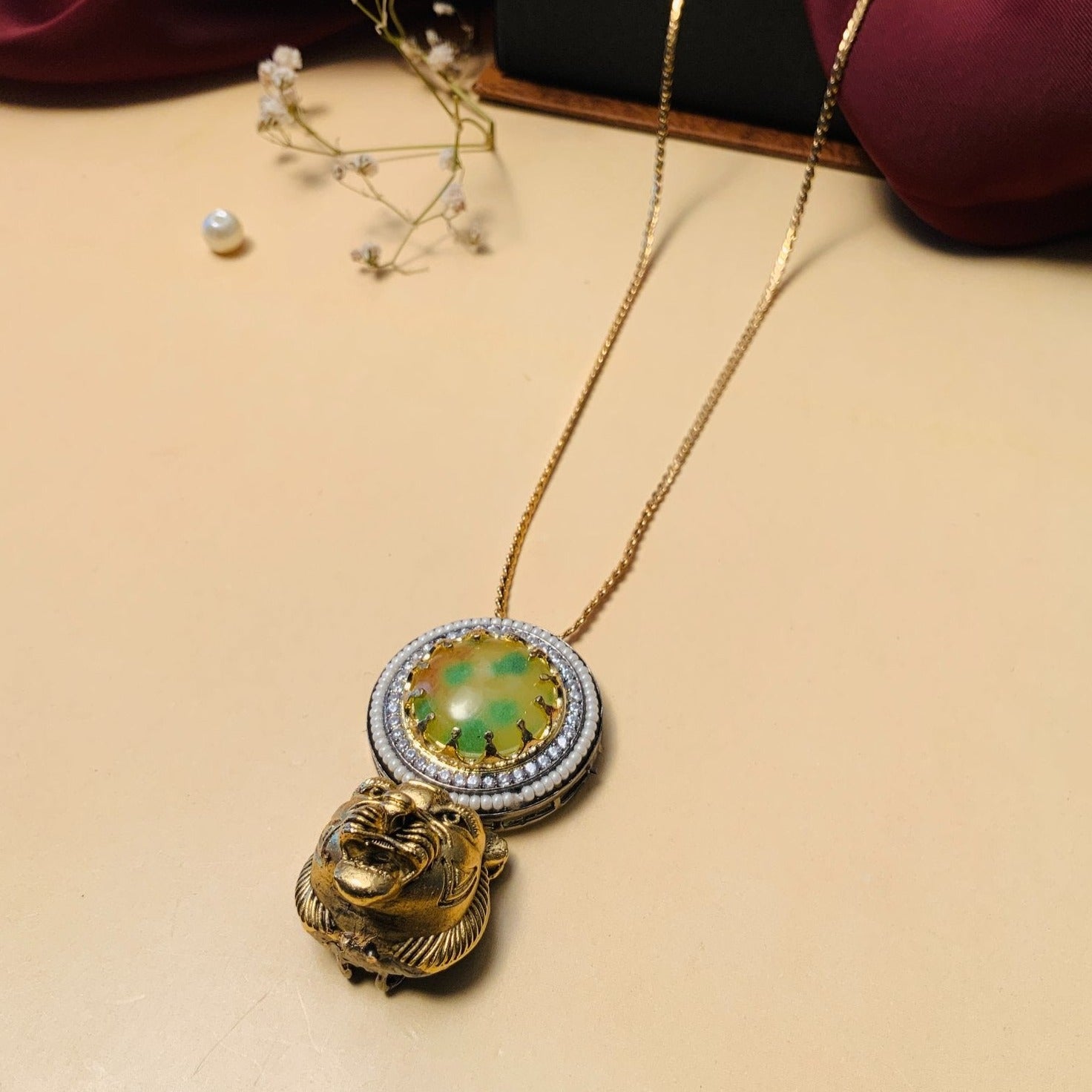 High Quality Vintage Sabyasachi Inspired Pendant Chain