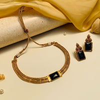 Thumbnail for Stunning Gold Plated Necklace Set