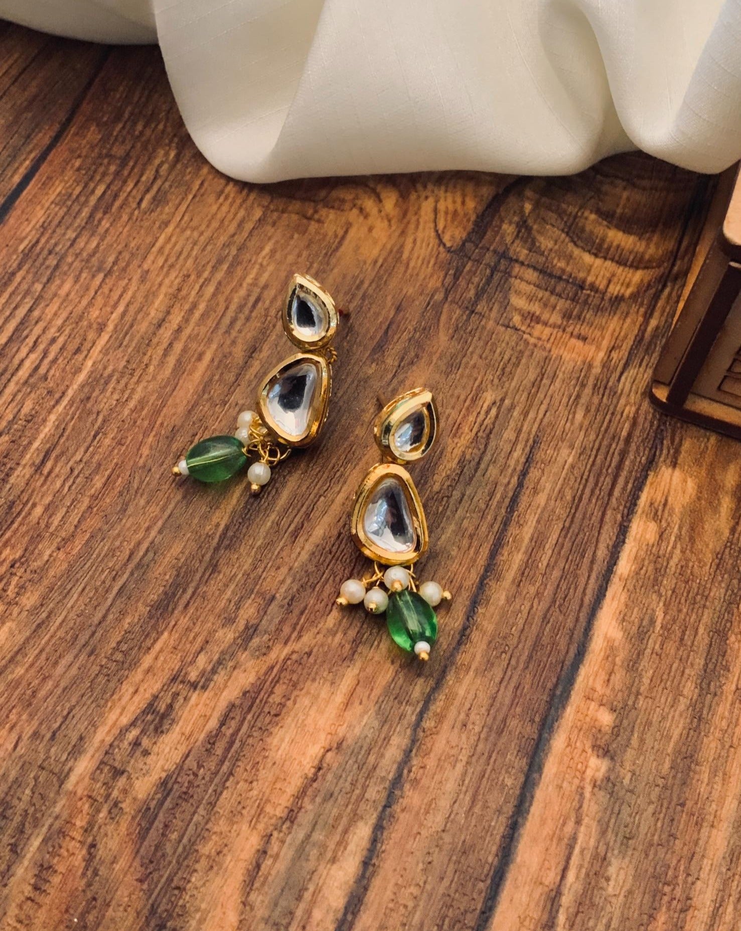 High-Quality Golden Plated Kundan Choker Set