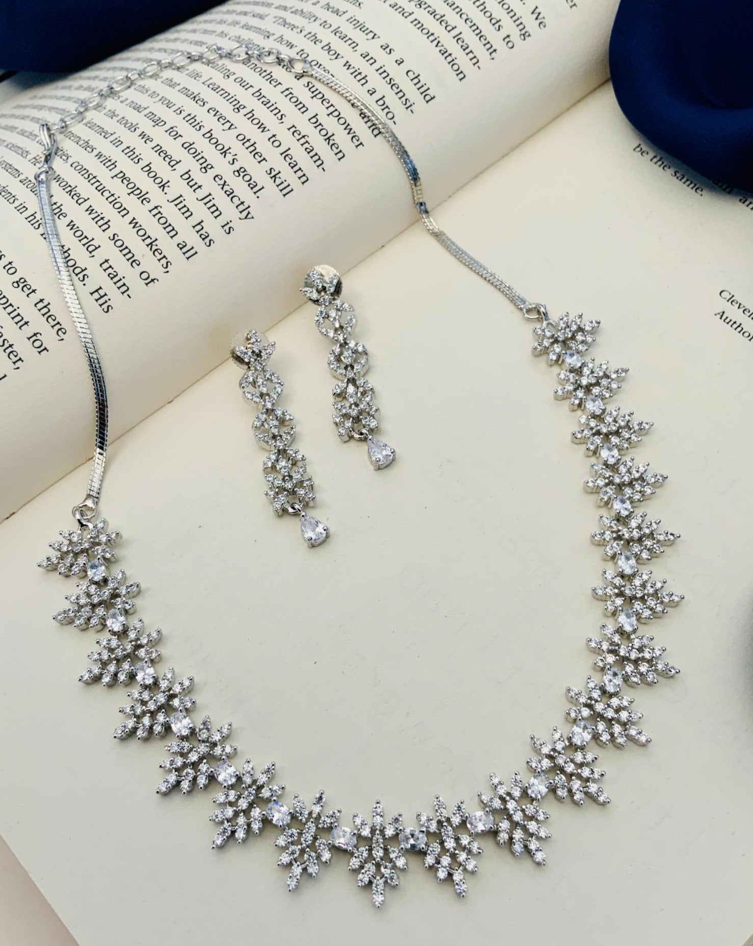 Cz Necklace Set