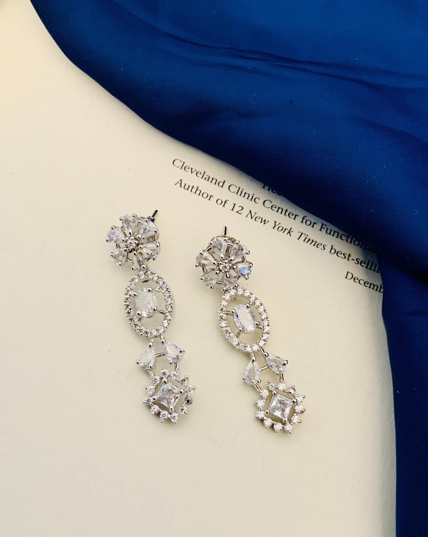 American Diamond Necklace Set