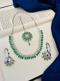 Thumbnail for Emerald Diamond Necklace