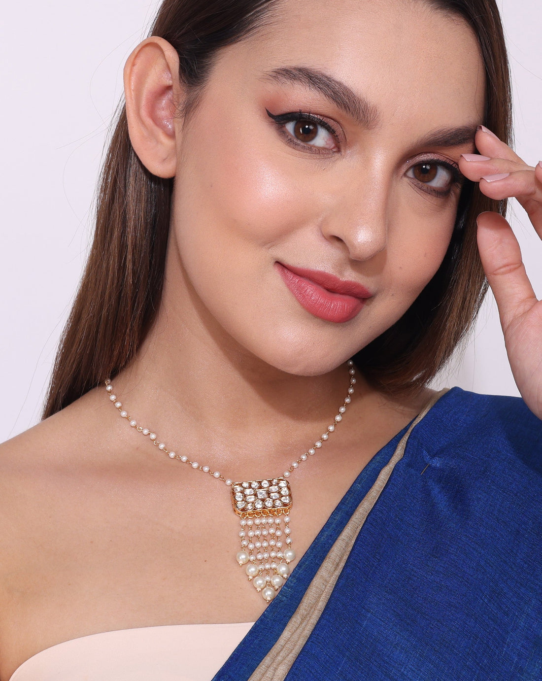 Kundan Pendant Set