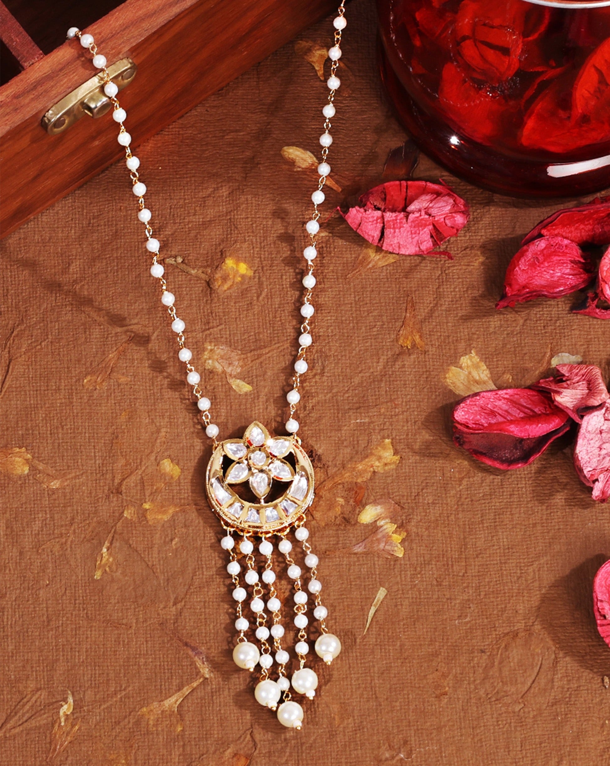 Gold Plated Pendant Set