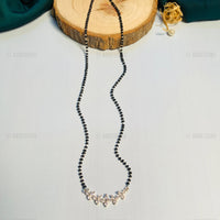 Thumbnail for Enchanting Silver Plated Floral Mangalsutra