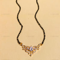 Thumbnail for Contemporary Gold Plated American Diamond Mangalsutra