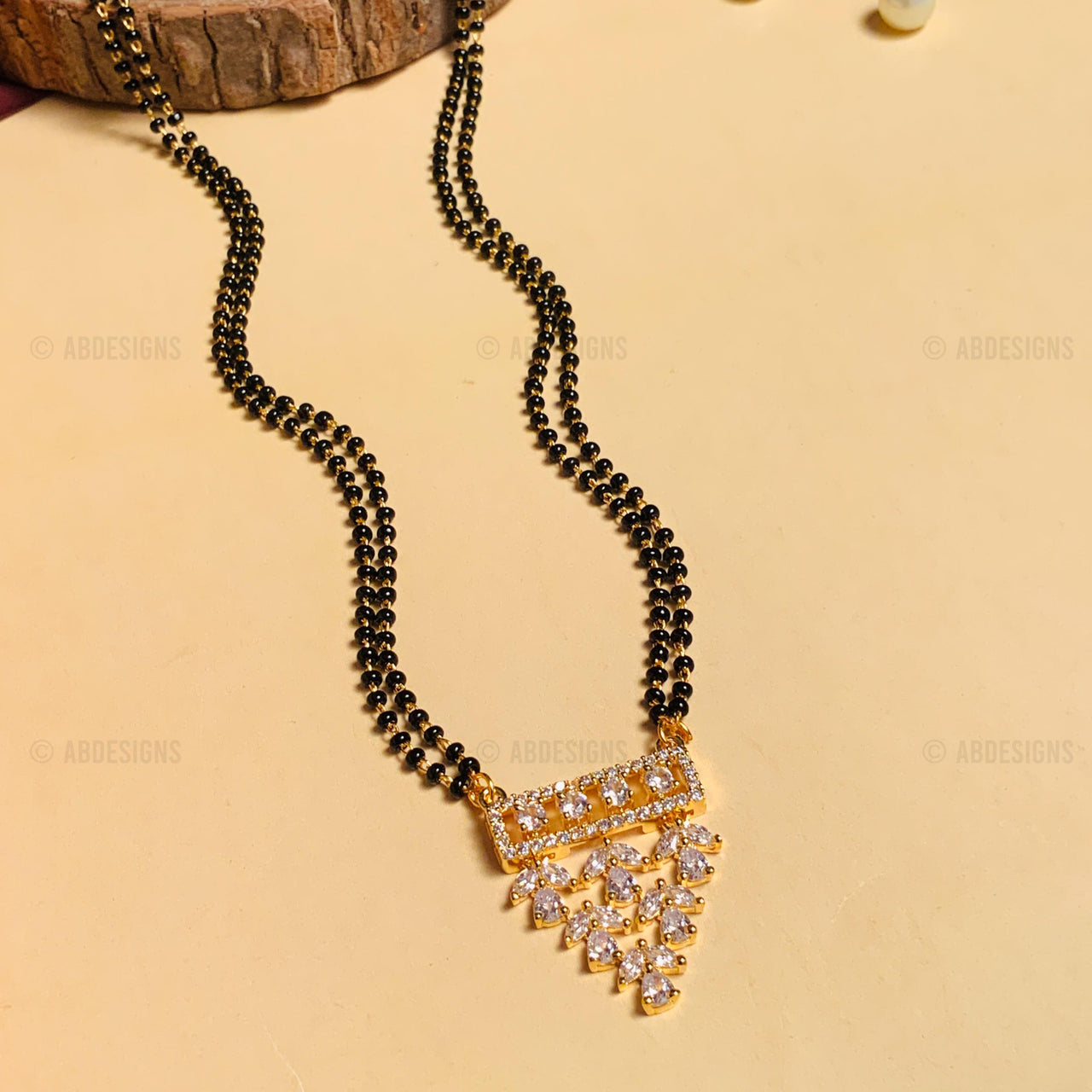 Dazzling High Quality Gold Plated Mangalsutra