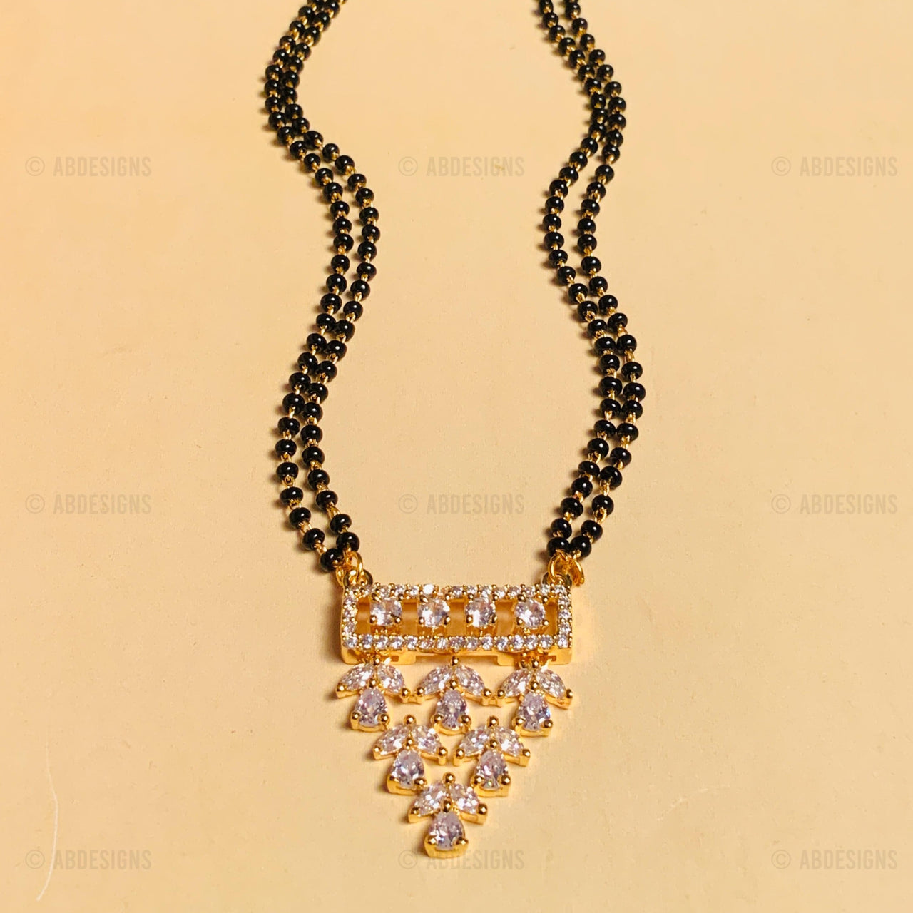 Dazzling High Quality Gold Plated Mangalsutra