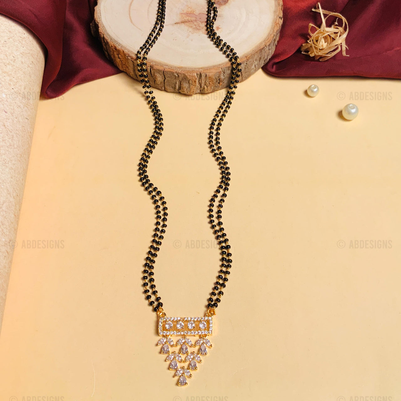 Dazzling High Quality Gold Plated Mangalsutra
