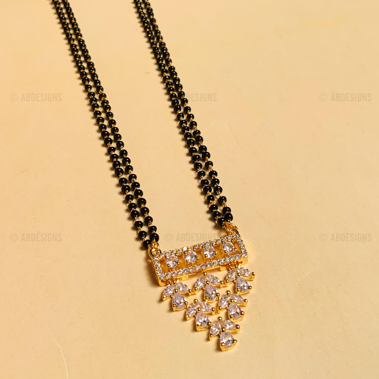 Dazzling High Quality Gold Plated Mangalsutra