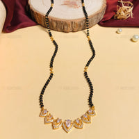 Thumbnail for Royal Gold Plated Heart Mangalsutra