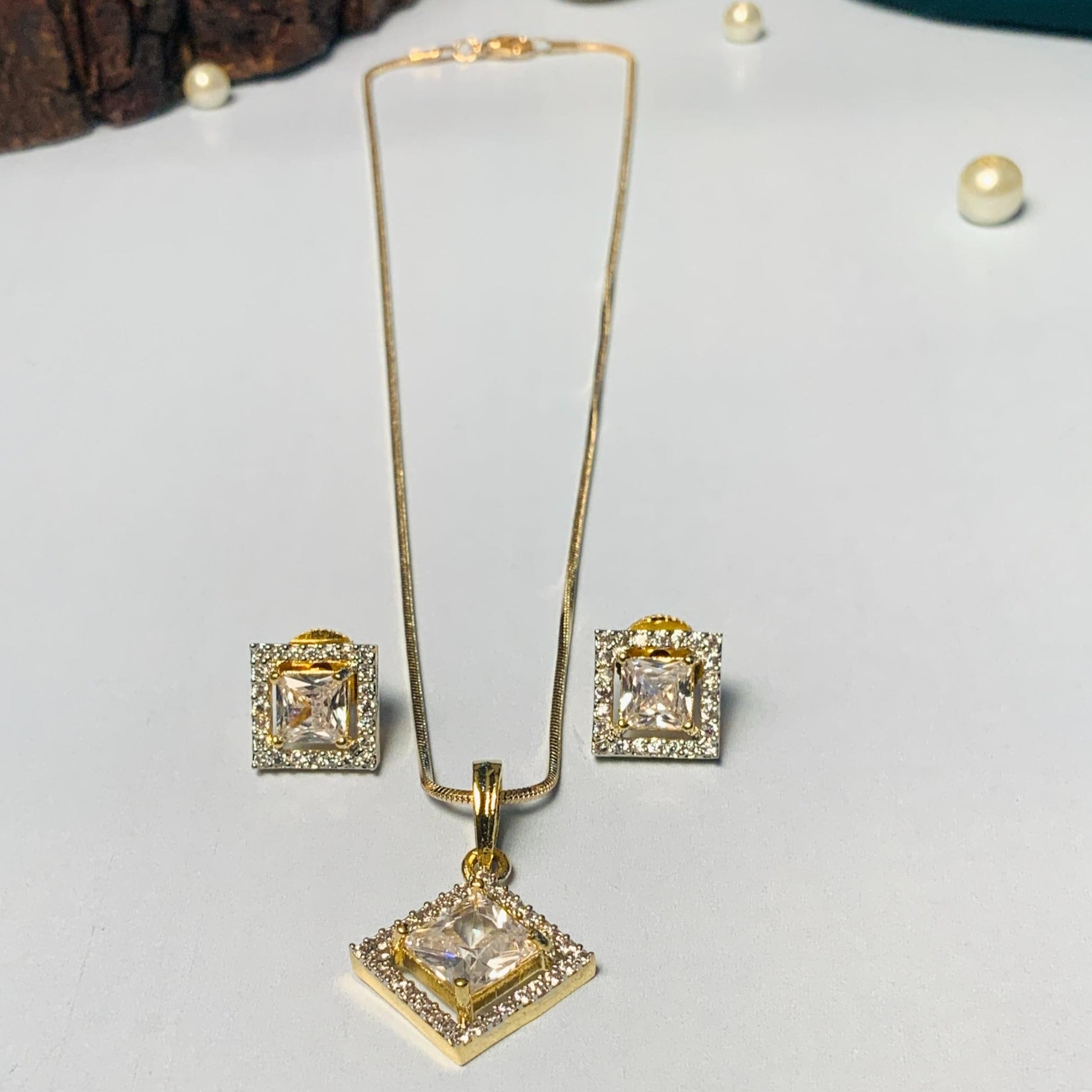 American Diamond Necklace 