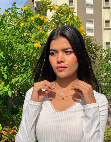 Beautiful Round Gold Pendant Necklace - Abdesignsjewellery