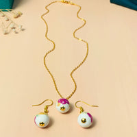 Thumbnail for Graceful Minimal Gold Plated Ball Necklace