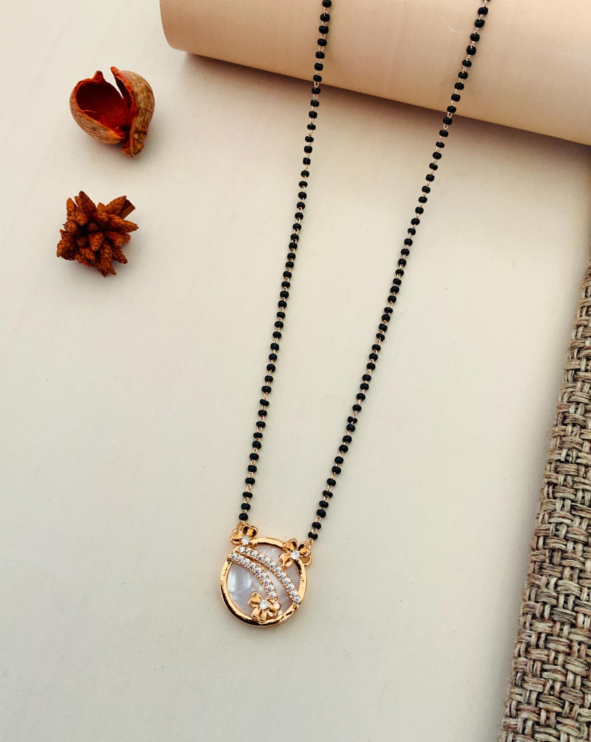 RoseGold Plated Mangalsutra