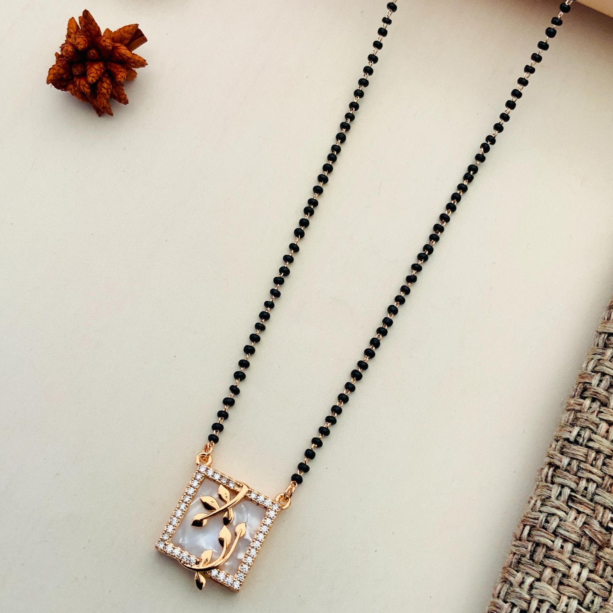 RoseGold Plated Mangalsutra