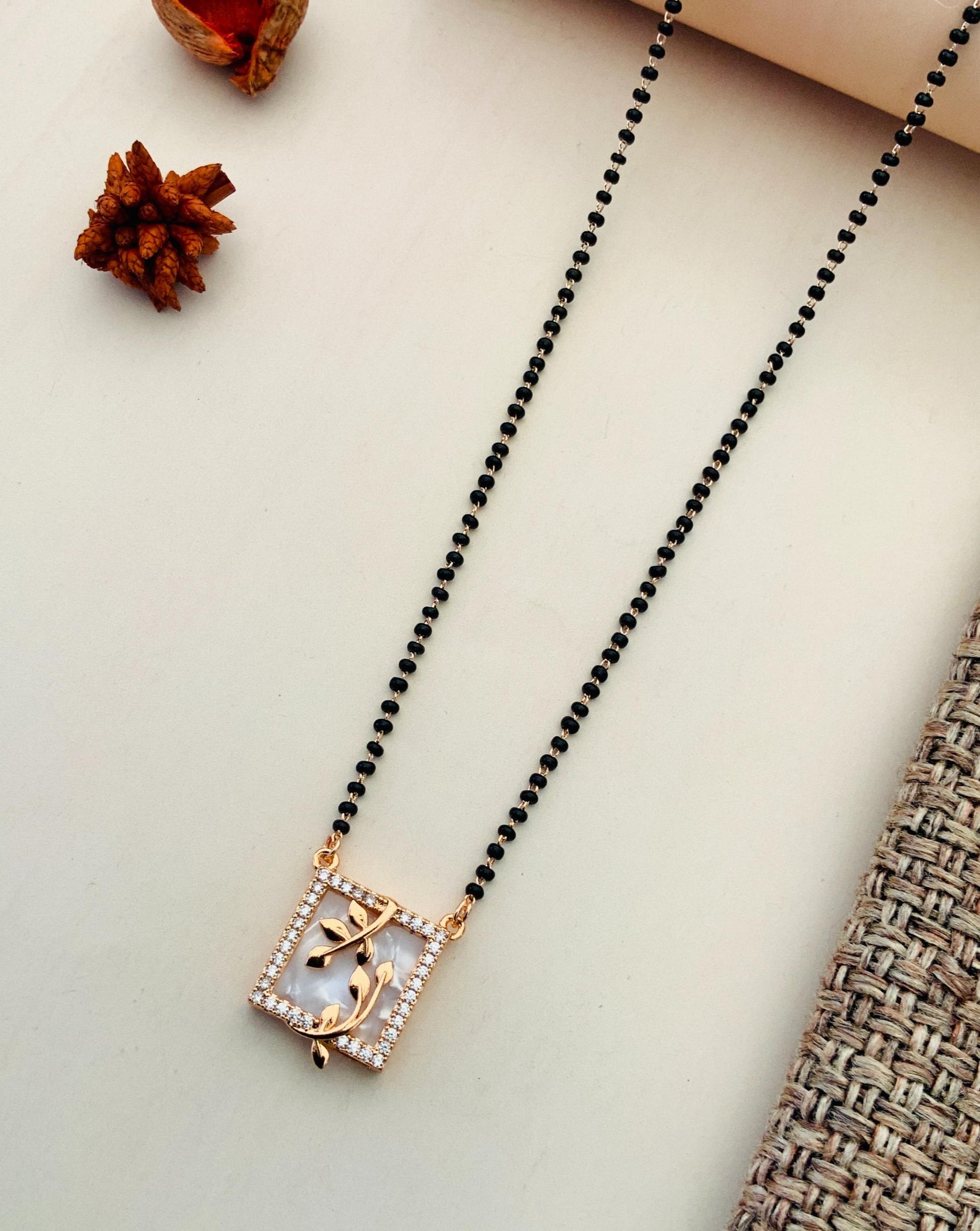 RoseGold Plated Mangalsutra