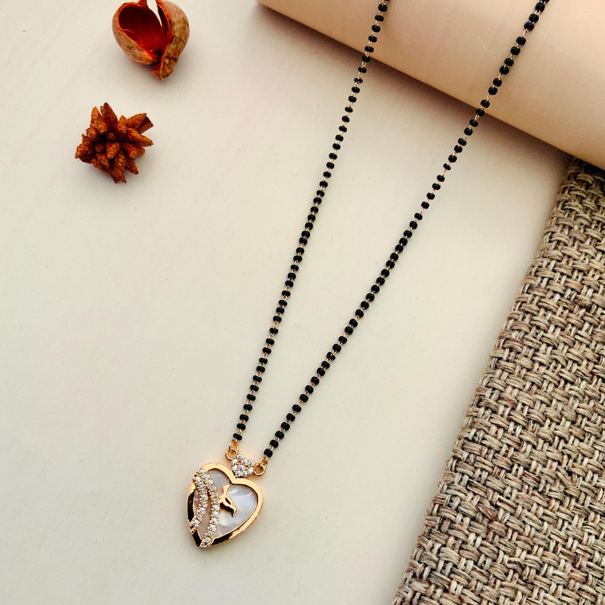 RoseGold Plated Mangalsutra 