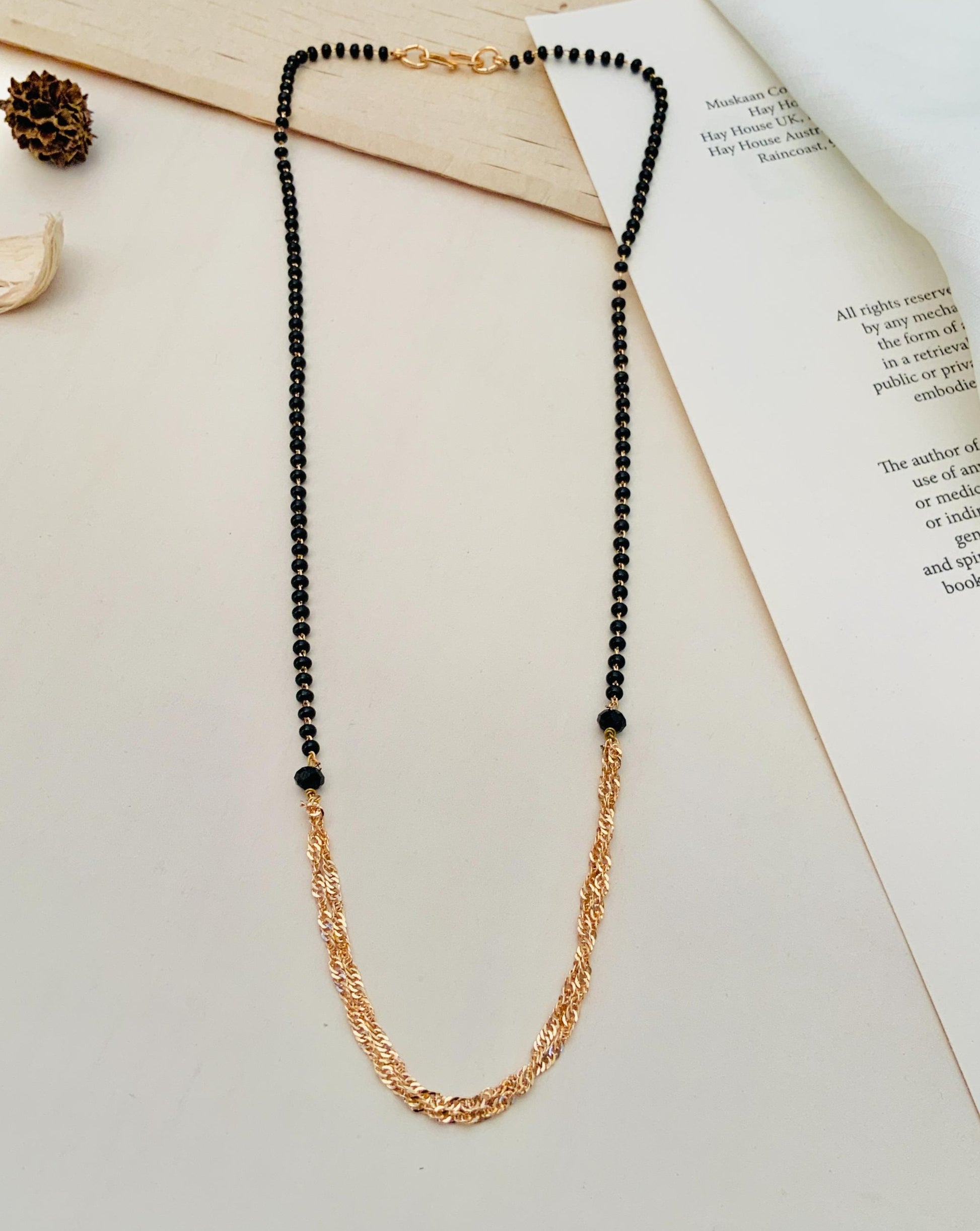 Rose Gold Mangalsutra