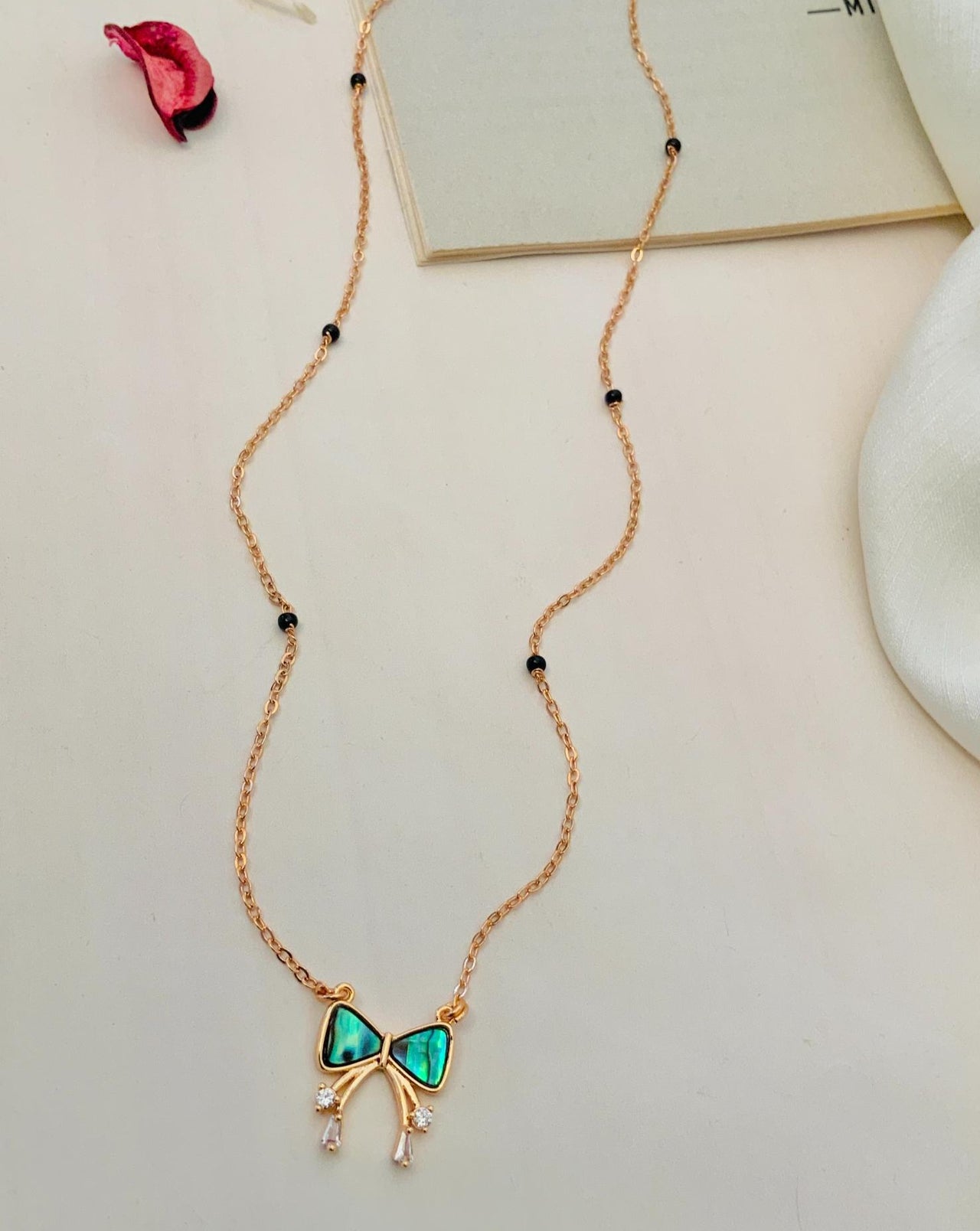 RoseGold Plated Mangalsutra 