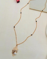 Thumbnail for RoseGold Plated American Diamond Mangalsutra