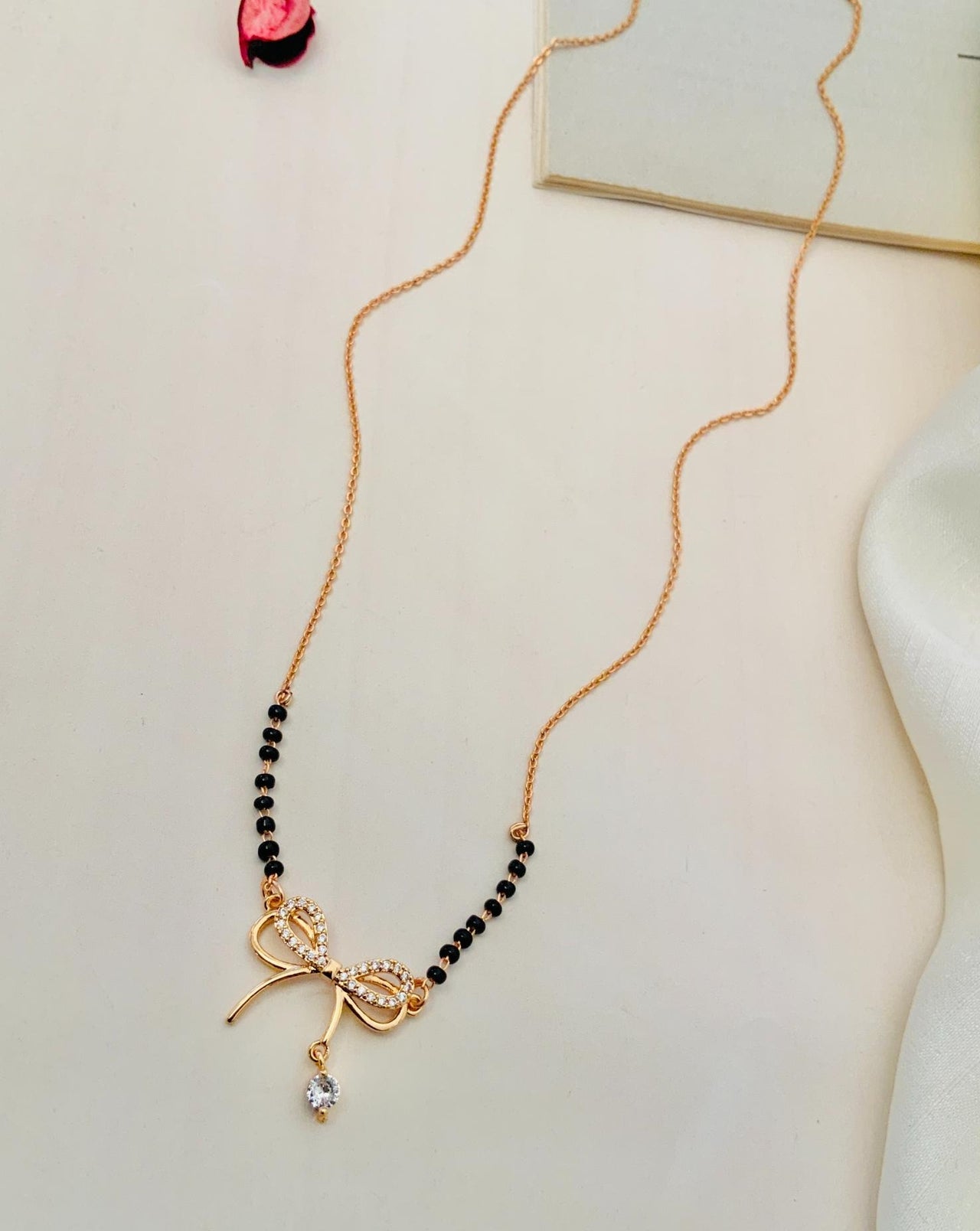 RoseGold Plated Mangalsutra 