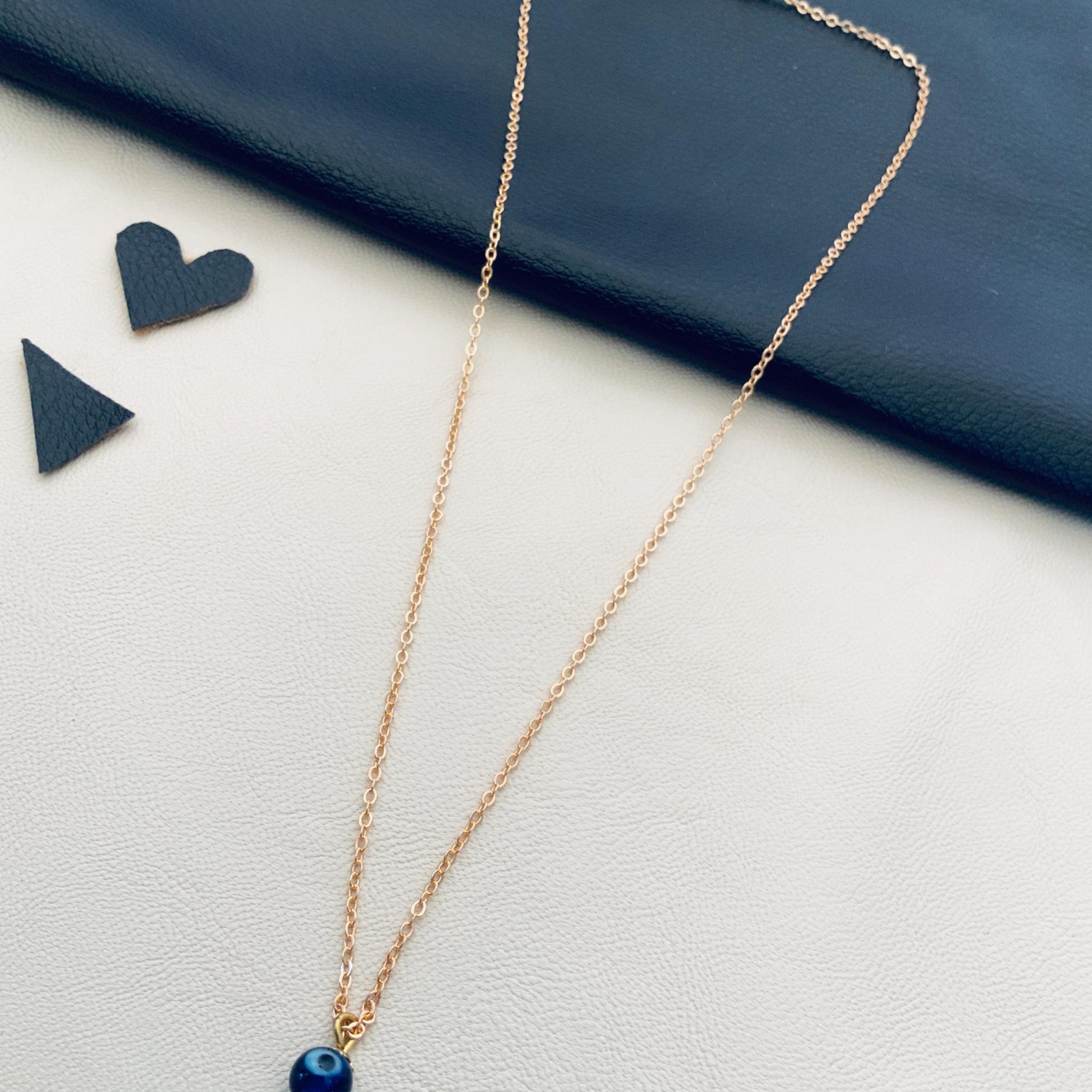 Dailywear Round EvilEye Necklace - Abdesignsjewellery