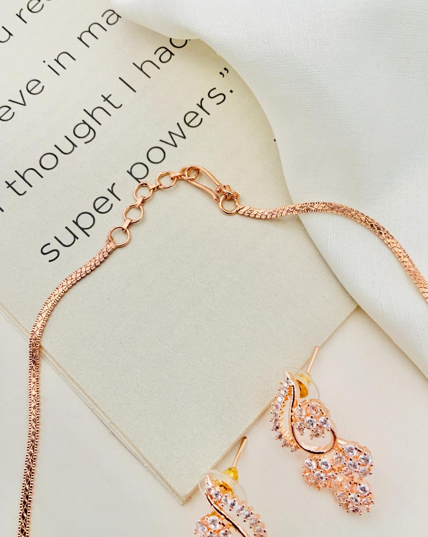 Necklace With Earring 