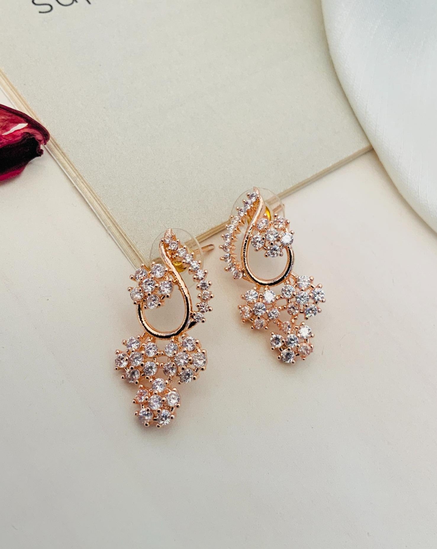 RoseGold Necklace Set