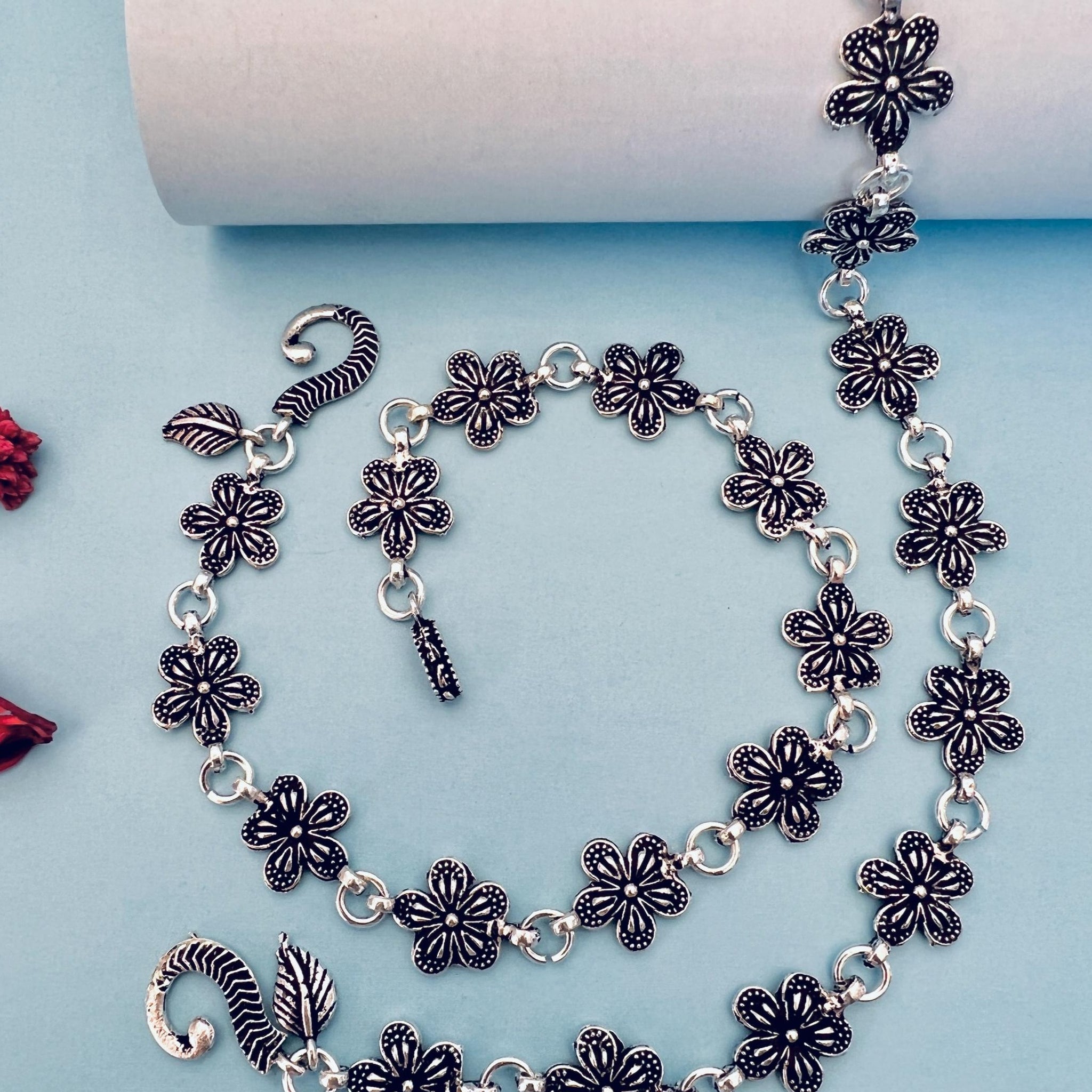 Silver Plated Anklets 